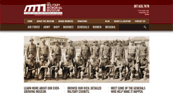 Desktop Screenshot of militarymemorialmuseum.com